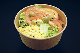 Salade - Salade verte, tomate, maïs